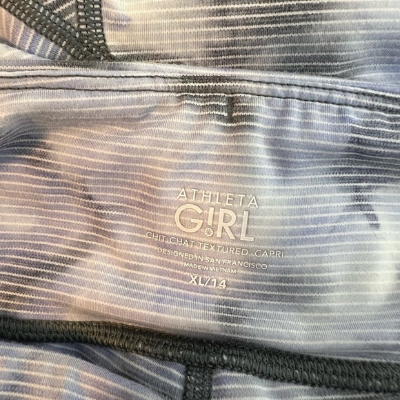 Athleta Girl High Rise Chit Chat Tight girls 14 xl - Picture 2 of 11